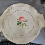 Antigua Fuente De Porcelana Luxor Redonda