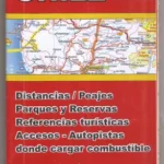 Chile Mapa De Rutas Y Caminos 81 Por 57 Cm