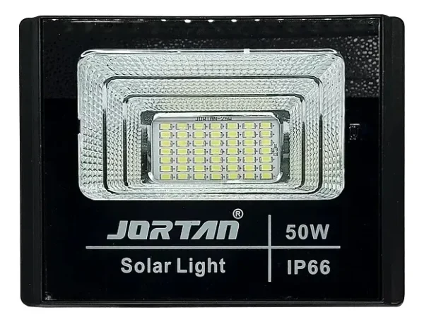 Reflector Solar Led 50w Montable Con Panel Y Control Remoto - Imagen 2