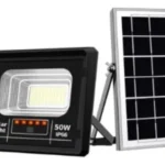 Reflector Solar Led 50w Montable Con Panel Y Control Remoto