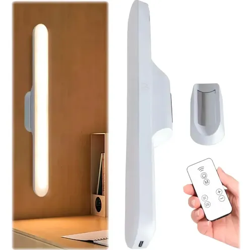 Luz Led Fría Cálida Imán Adhesiva Recargable Regulable 43cm - Imagen 2