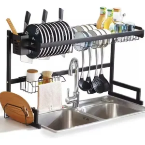 Secaplatos Escurridor Para Cocina De Aluminio Multifuncion