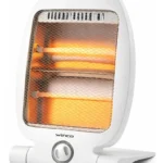 Estufa Eléctrica Halogena Winco 800 W 2 Niveles De Potencia