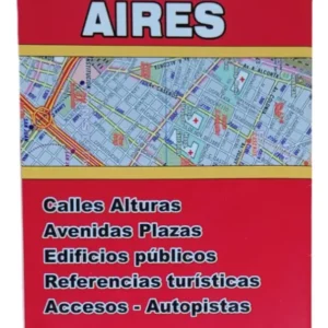 Mapa De Ciudad De Buenos Aires Caba Calles Alturas Accesos