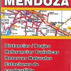 Mapa De Rutas Y Caminos La Provincia De Mendoza