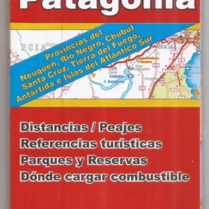 Mapa Nuevo De La Patagonia 81 Por 57 Cm