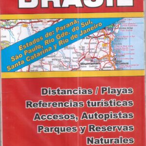 Mapa De Rutas Y Caminos Sur Del Brasil Accesos Autopistas